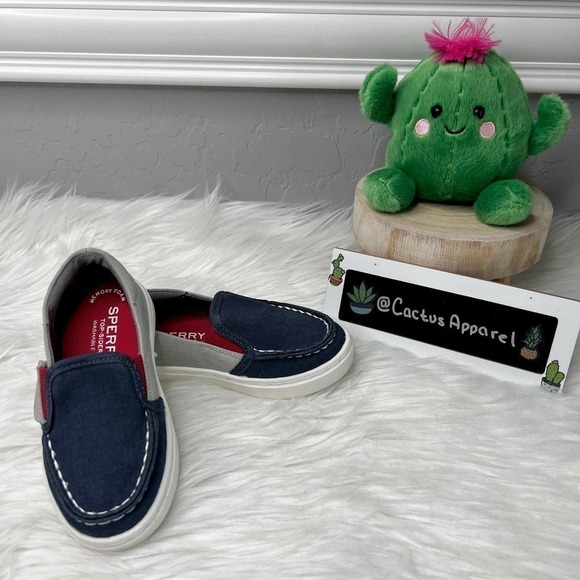 NEW Sperry Unisex Child Salty Washable Moccasin Size 7M Toddler - Picture 1 of 6
